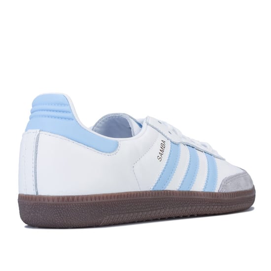 Men's adidas Originals Samba OG Trainers in White - Image 3