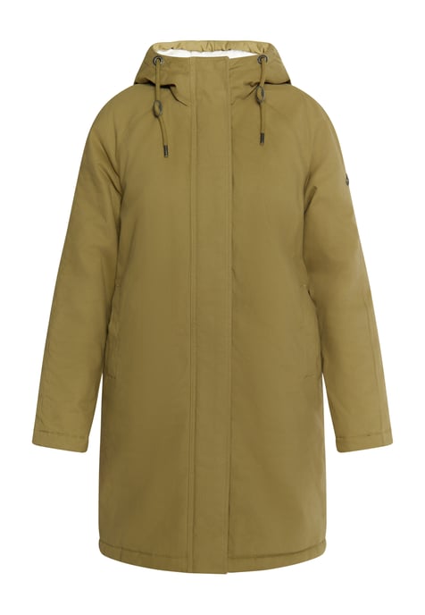 Dreimaster winter parka women light olive - Image 1