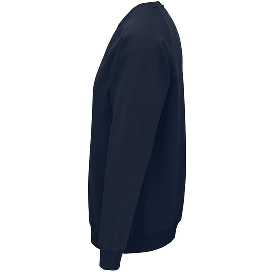SOLS Unisex Adult Space Organic Raglan Sweatshirt (French Navy) - Image 3