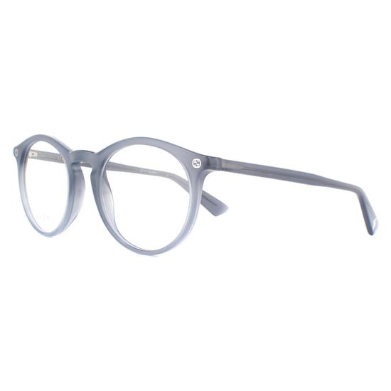 Montura de Gafas Gucci GG0121O 005 Ópalo Gris Hombres Mujeres - Image 2