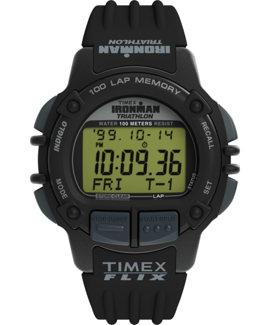 Timex Ironman Flix Men's Black Watch TW5M63000