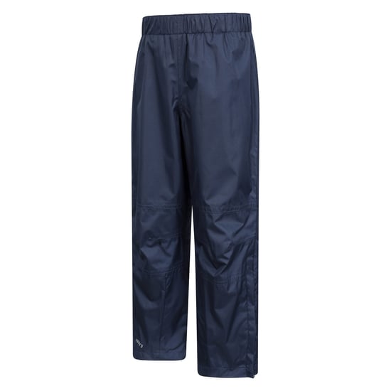 Mountain Warehouse Childrens/Kids Spray II Waterproof Over Trousers (Navy) - Image 3