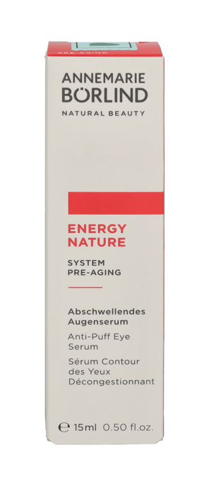 Annemarie Borlind Energy Nature Anti-Puff Eye Serum 15 ml - Image 2