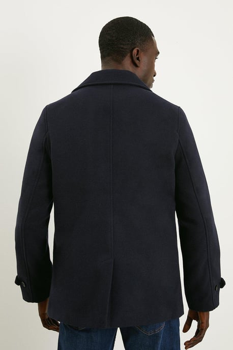 Signature Wool Blend Peacoat