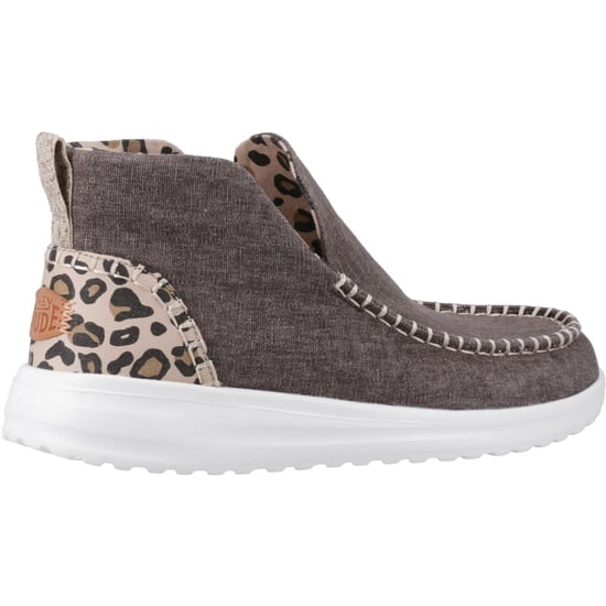 HEYDUDE Denny Cotton Women's Leopard Boots - Image 2