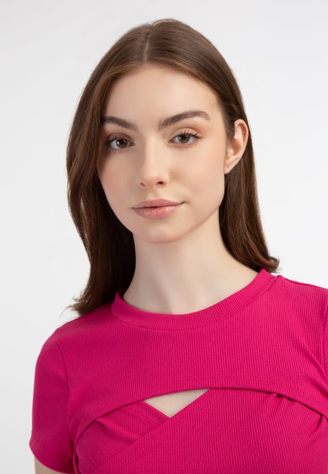 Mymo T-Shirt women pink - Image 5