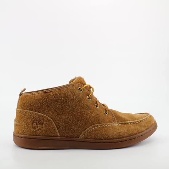 Timberland Newmarket Chukka Brown Suede Leather Mens Lace Up Shoes 6055R