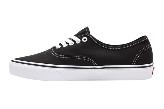 Zapatillas de lona Vans Authentic para hombres y mujeres - (Negro / Blanco) - Image 3