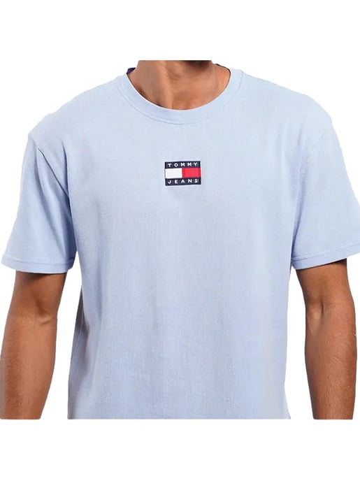 Camiseta Tommy Jeans para hombre con logotipo de bandera original en el centro - Image 3