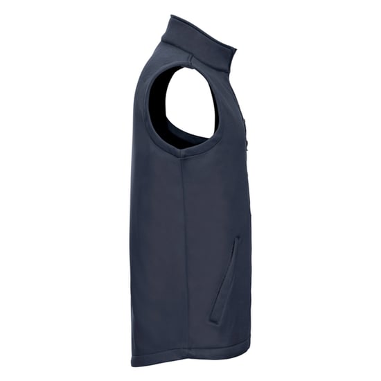 Russell Mens Softshell Gilet (French Navy) - Image 3