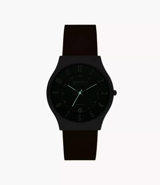 Skagen Sundby Titanium Men's Brown Watch SKW6908