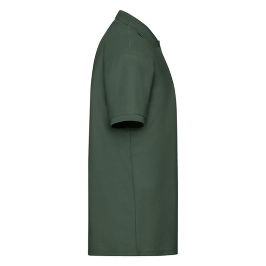 Fruit of the Loom Mens 65/35 Pique Polo Shirt (Bottle Green) - Image 3
