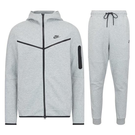 Nike Sportswear Tech Fleece Full Zip Tracksuit Grey - Image 1