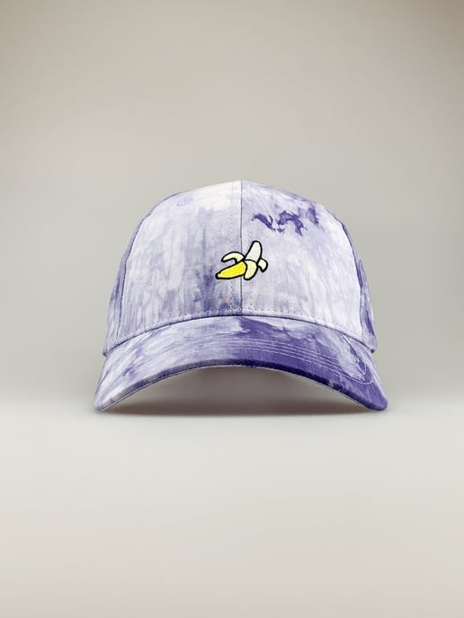 Banana Embroidery Tie Dye Cap