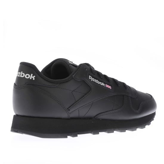 Women's Reebok Classics Classic Leather Trainers in Black