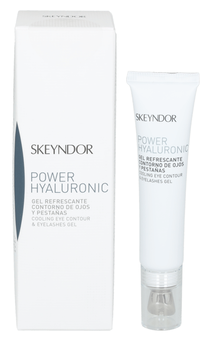 Skeyndor Power Hyaluronic Cooling Eye Contour&Eyelashes Gel 15ml - Image 1