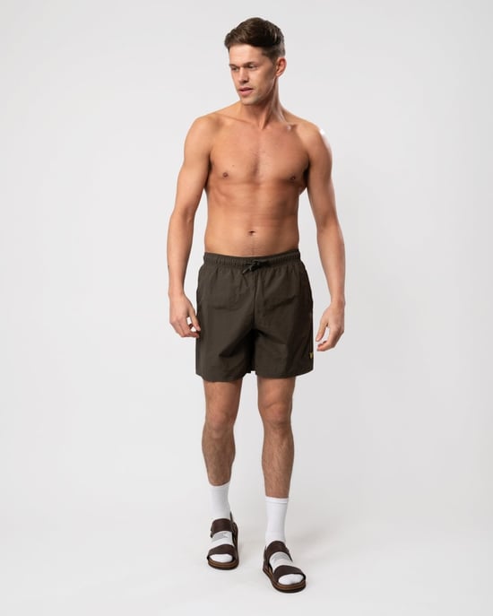 Lyle & Scott Mens Plain Swim Shorts