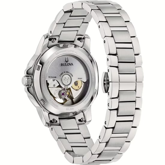 Bulova Marine Star Women's Silver Watch 96L326 - Image 2