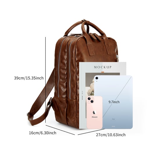VICTORIA HYDE Backpack cowboy cowgirl backpack in brown - Image 6