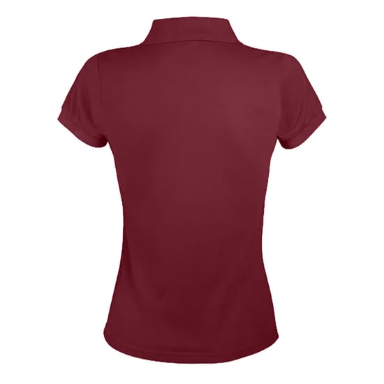 SOLS Womens/Ladies Prime Polo Shirt (Burgundy) - Image 2