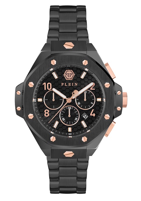 Philipp Plein Plein Chrono Royal Men's Black Watch PWPRA0424 - Image 1