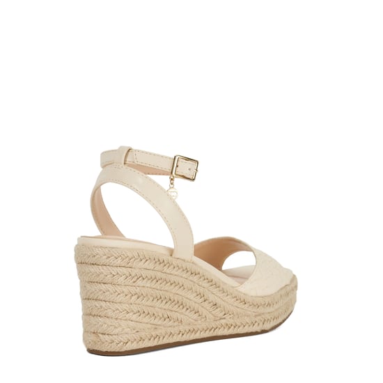 Dune Ladies Kerries - Raffia Wedge Sandals - Image 4