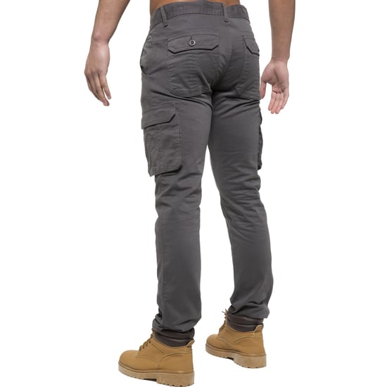 Enzo | Pantalones Cargo Hombre - Gris - Image 5