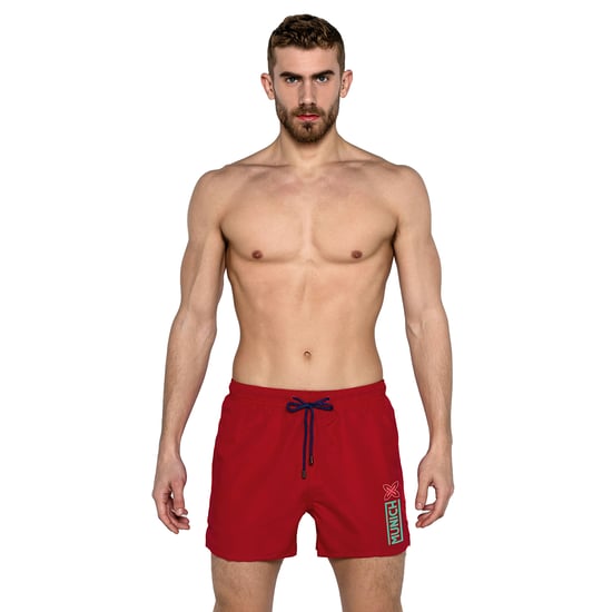 Men's Short Swimsuit with Mesh Lining MUHARBOURRED02