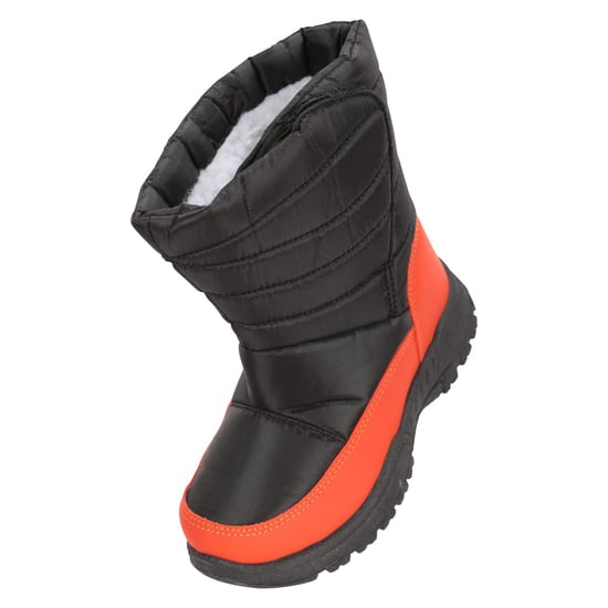 Mountain Warehouse Childrens/Kids Caribou Adaptive Snow Boots (Dark Red)
