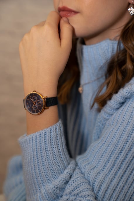 Orphelia Derby Women's Blue Watch OR22902