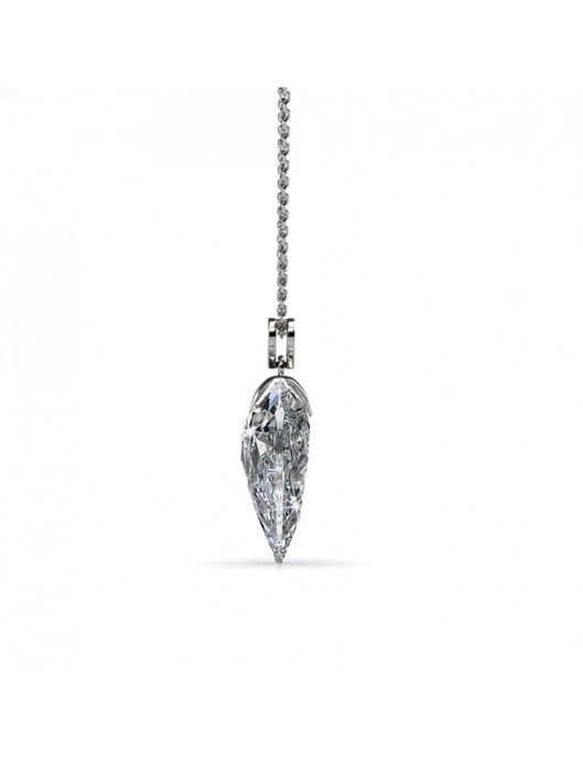 Colgantes de corazón alegre - Plata y Cristal - Image 4