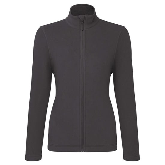 Premier Womens/Ladies Recyclight Full Zip Fleece Jacket (Dark Grey) - Image 1
