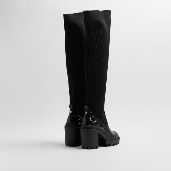 River Island Womens Platform Boots - Black