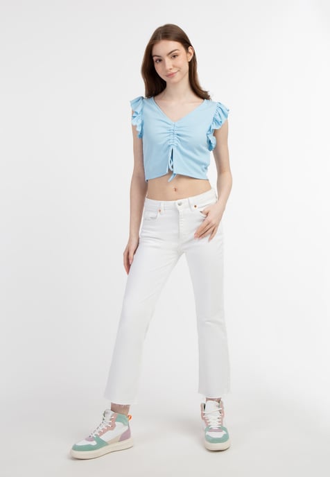 Mymo Top women light blue - Image 2