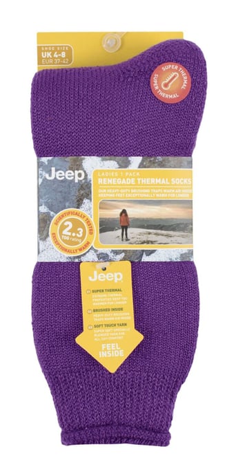 Calcetines Térmicos para Mujer - Violeta - Image 2