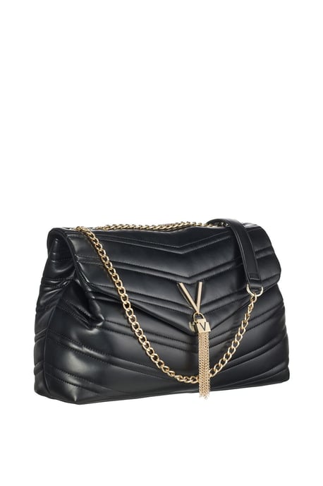 Bolso de Hombro Mediano Acolchado Privilege Color Negro - Image 3