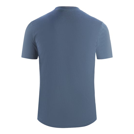 Cavalli Class Circular Snake Logo Navy Blue T-Shirt