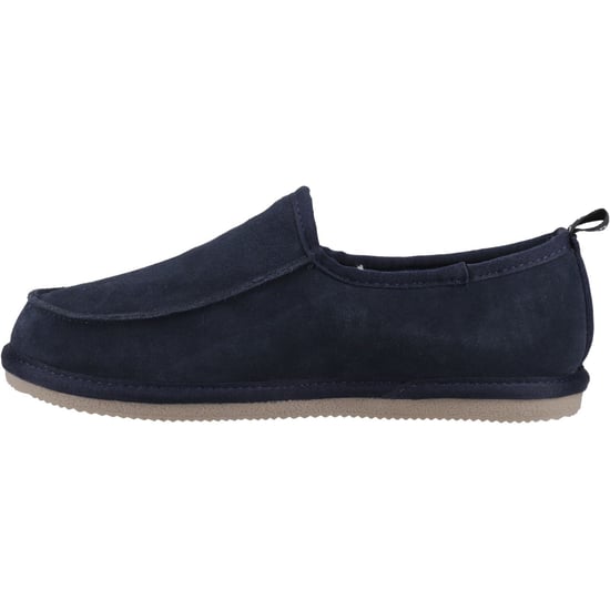 Hush Puppies Charles Suede Men's Navy Slippers - Image 4