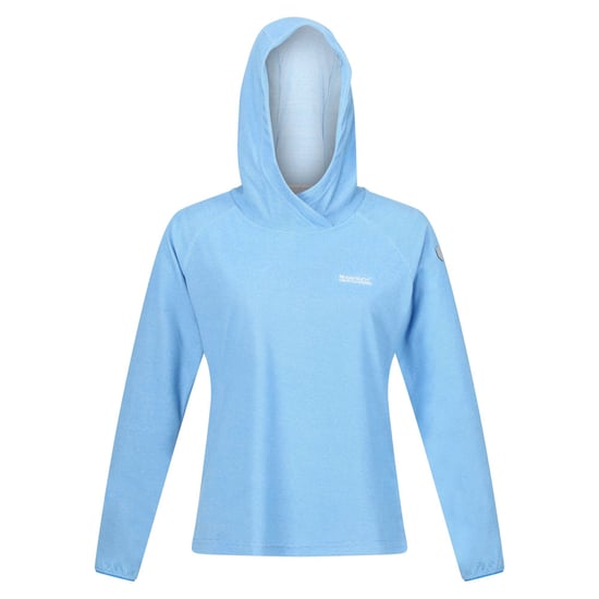 Regatta Womens/Ladies Montes Lightweight Hoodie (Sonic Blue/White) - Image 1