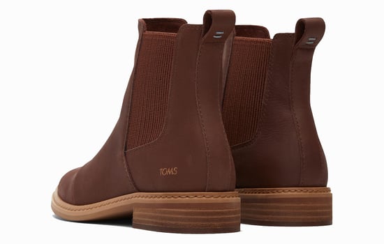 Toms Charlie Leather Womens Boots - Image 3