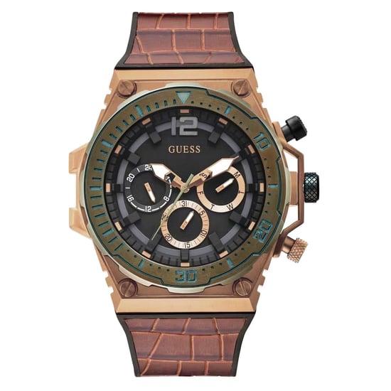 Guess Reloj de hombre Cuarzo oro rosado - Image 1