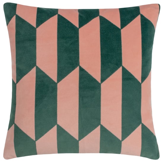 furn. Funda de Cojín de Jacquard de Terciopelo Kalho - Image 1
