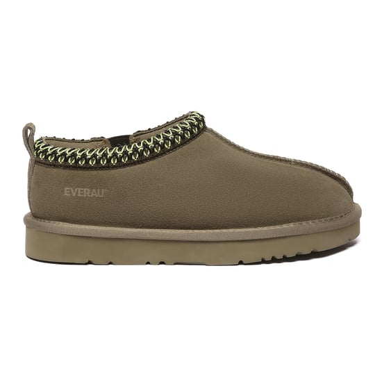 EVER AU Mujer Pantuflas De Piel - Wigeon - Image 1