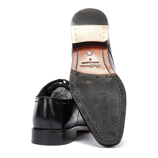 Ben Sherman Kingston Derby Mens Black Shoes - Image 4