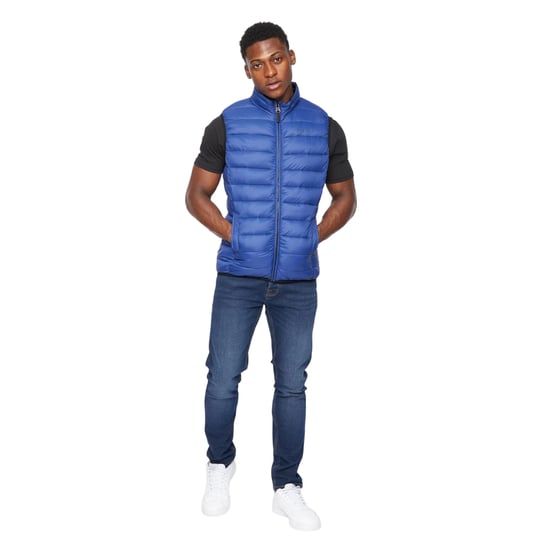 Crosshatch Mens Gattering Gilet (Royal Blue) - Image 3
