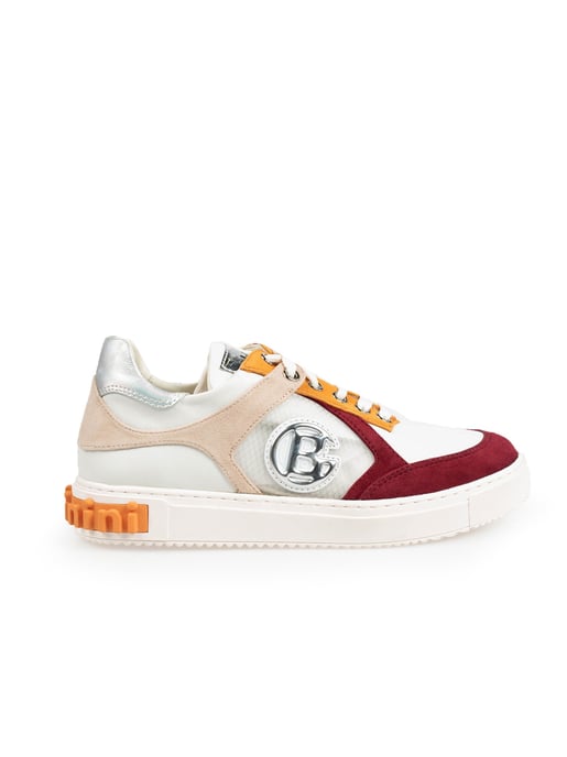 Baldinini Zapatillas de mujer rojo, beige - Image 1