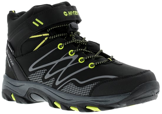 Hi-Tec Blackout Boys Waterproof Walking Boots Black - Image 1