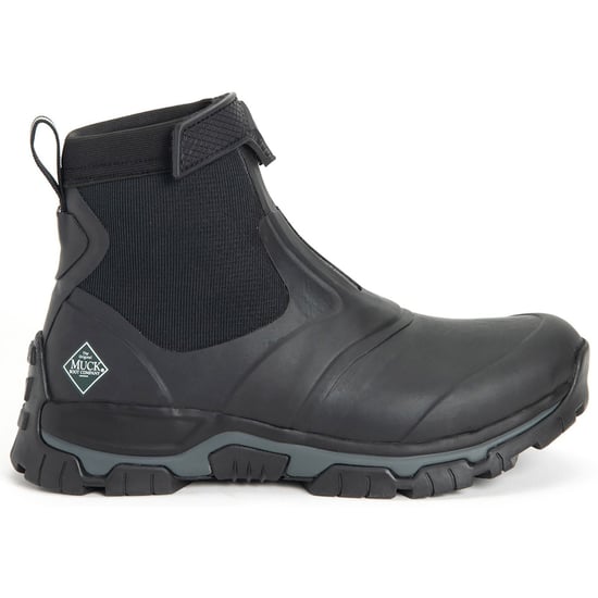 Muck Boots Apex Mid Zip Rubber Black/Dark Shadow Wellington Boots - Image 6