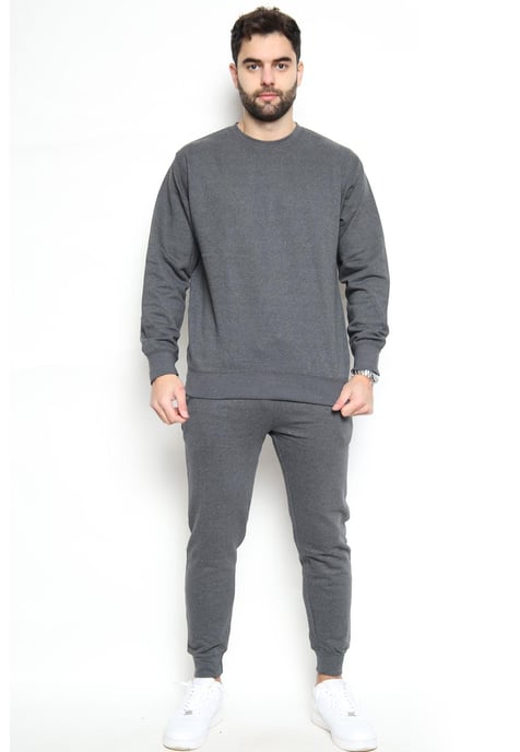 MYT Chándal con cuello redondo para hombre, color carbón - Image 1
