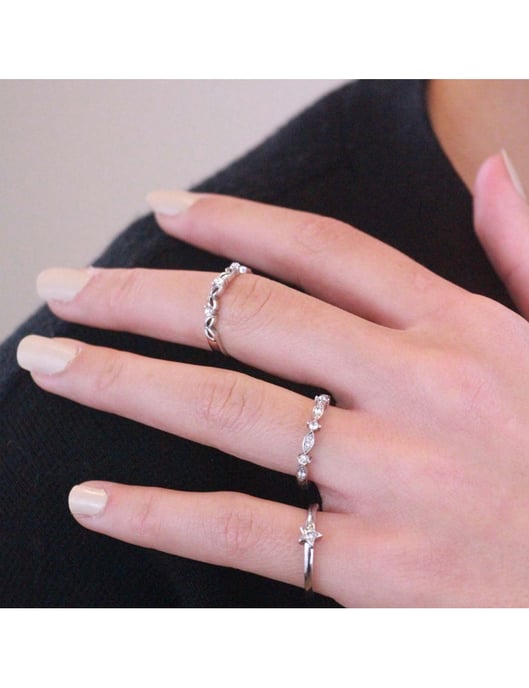Anillo Solar - Plata y Cristal - Image 3